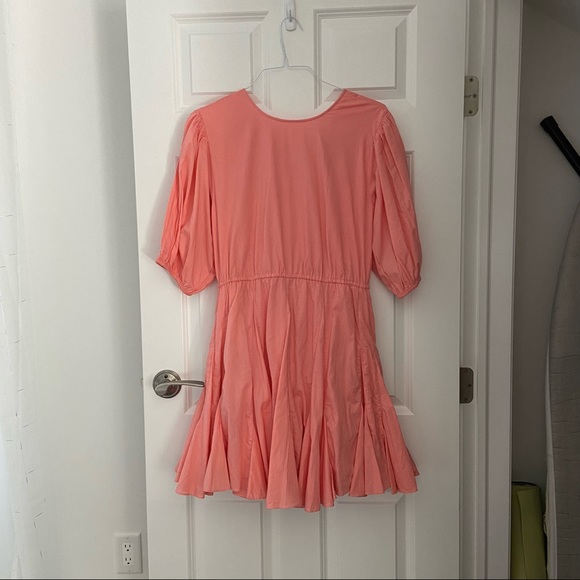 Rhode Molly Peach Dress NWT Size L - Picture 6 of 9
